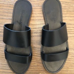 Madewell double strap sandal black